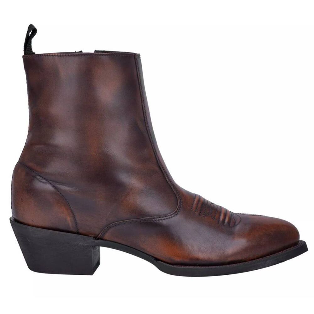 NWOB LAREDO Fletcher Brown Leather Boot Size 10.5D